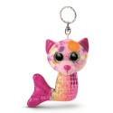 NICI Glubschis porte-clés Chat Sirène Aqua-marie 11cm