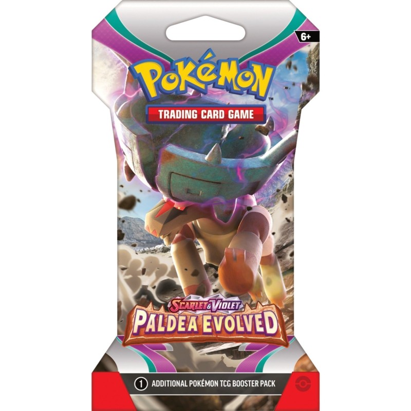 Booster à manches évoluées Pokémon TCG Écarlate et Violet Paldea