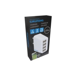 Chargeur USB Grundig 4 ports 230V