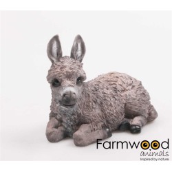 Farmwood Animals Statue de jardin Âne 21x12x16 cm