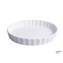 Fond de gâteau en céramique Ø25cm blanc