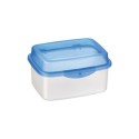 Sunware Club Cuisine cracker-voorraaddoos 2 liter transparant/blauw 19x15x10,5cm