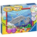 Ravensburger Peinture par numéro Dauphins