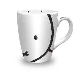 Mug relax Miffy visage faïence blanche 300ml