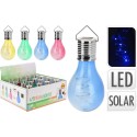 Lampe solaire en forme de poire