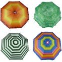 Strandparasol diameter 150cm. verkrijgbaar in verschillende prints