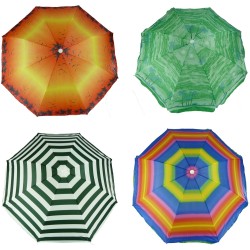 Parasol 175cm couleurs assorties