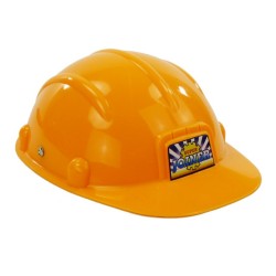 Casque de chantier pour enfants jaune