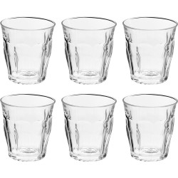 Duralex Gobelet Picardie verre dur 310ml boîte de 6 pièces