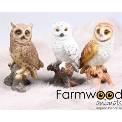 Farmwood Animals Statue de jardin Hibou 19 cm