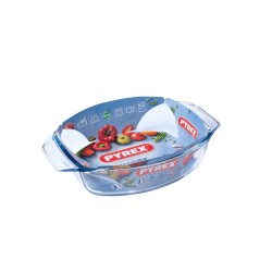 Pyrex IRRESISTIBLE Ovale Braadslede Glas Met Greep 35 X 24x6 Cm 2,8L