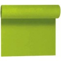 Nappe damassée papier ROULEAU 118cmx8m kiwi