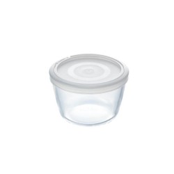 Bol Pyrex COOK&FREEZE en verre avec couvercle en plastique 0,6L Ø12cm