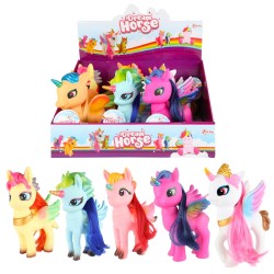 Toi Toys Dream Horse Licorne cheveux longs 19cm