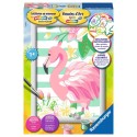 Ravensburger Peinture par numéros Flamant Rose