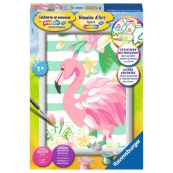 Ravensburger Peinture par numéros Flamant Rose