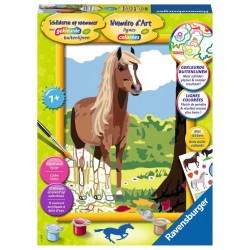 Ravensburger Peinture par numéro cheval