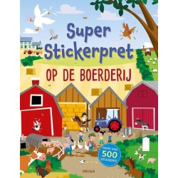 Deltas Super stickerpret - Op de boerderij